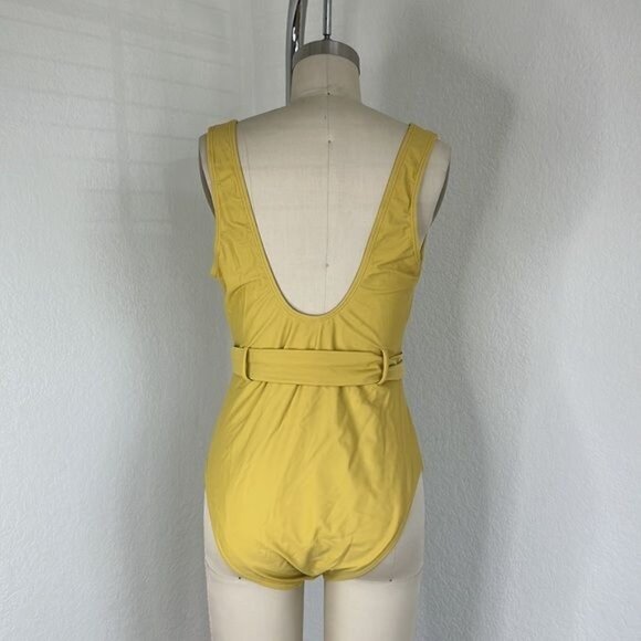 ASOS Cupshe Lizbeth Belted Plunge Swimsuit - Picture 5 of 10